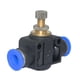 thumbnail image 3 of Conector de control de flujo neumático de 8 mm, accesorio a presión para manguera de aire/agua, 3 of 5
