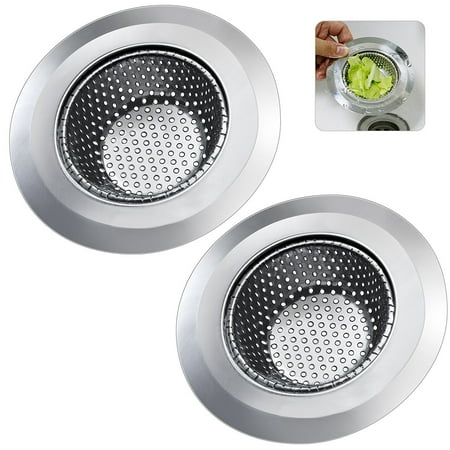 IPOW Kitchen Sink Strainer Wide Rim 4.5