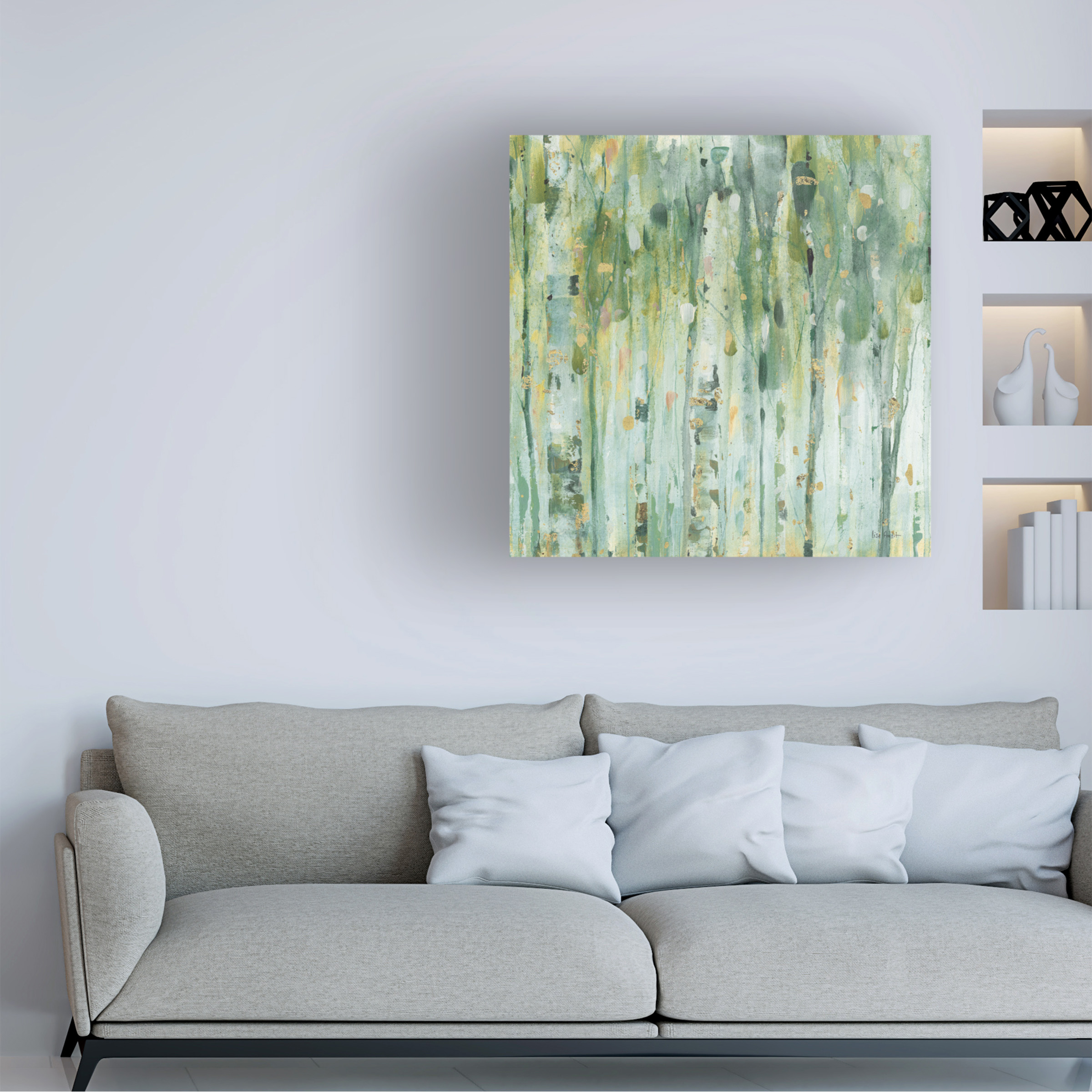 Trademark Fine Art "The Forest III" Canvas Art by Lisa Audit