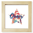 thumbnail image 1 of autumnal flower paint Square Picture Frame Wall Tabletop Display, 1 of 3