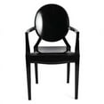 thumbnail image 2 of Modholic Ghost Armchair, Black (Set Of 4), 2 of 6