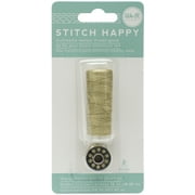 We R Stitch Happy Metallic Thread-Gold