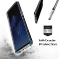 thumbnail image 3 of LUVVITT PROOFTECH Case for Galaxy S8 - Clear / Black, 3 of 8