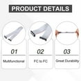 thumbnail image 3 of Cable de cinta plana IDC de 3 piezas, paso de 2.54 mm, ancho de 32 mm, longitud de 50 cm, conector de cinta plana de 26 pines FC a FC, cable jumper para PC, 3 of 5
