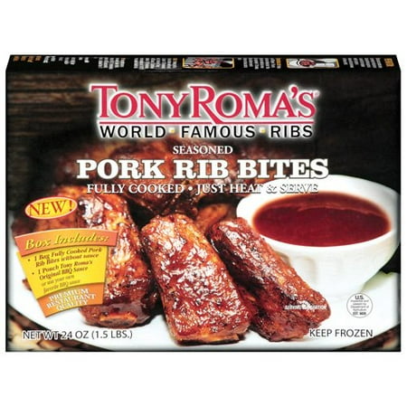 Tony Roma's Seasoned Pork Rib Bites, 24 oz