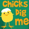 thumbnail image 3 of CafePress - Chicks Dig Me Dark T Shirt - Men's Classic Graphic Cotton T-Shirt, 3 of 4