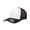 Charcoal Heather, variant on Yupoong Flexfit Trucker Mesh with White Front Panels Cap - 6511W