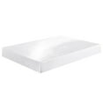 thumbnail image 2 of Extra Deep Pocket Fitted Sheet, Extra Deep Pockets Twin Size Sheets, Fits 12 in Mattress, Twin Size Fitted Sheet, White, 2 of 8