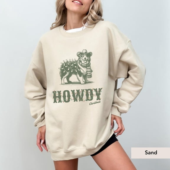 Australian Shepherd Howdy Sweatshirt, Australian Shepherd, Dog , Dog , Aussie , Aussie Mom Tshirt All Size S-5XL