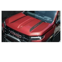 GMC Canyon AT4 Matte Black AT4 Hood Decals 2023-2026 Set of 2 GM Licensed