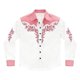 thumbnail image 3 of Camisetas de Navidad de Manga Larga de los Hombres Imprimir de Moda Casual Manga Larga Turndown Collar Blusa para Primavera Invierno Al Aire Libre Diario, 3 of 4