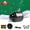 Black - 1pcs, variant on Night Vision 1440P HD Smart Camera, Ultra-Wide Angle Outdoor Security System, APP Control & SD/Cloud Storage, Ideal for Nanny/Property Monitoring - Christmas Gift