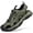 Green, variant on YOURDIARY Mens Comfort Outdoor Sport Sandals Closed Toe Hiking Walking Beach Water Shoes