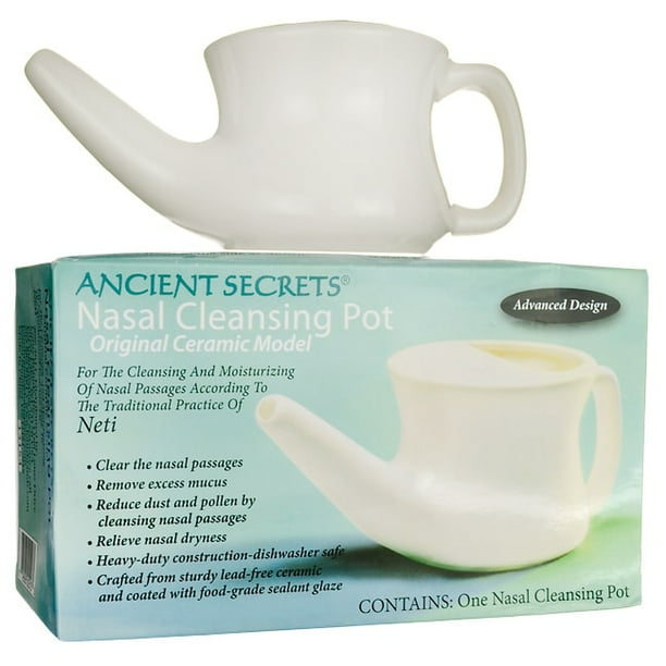 Ancient Secrets Nasal Cleansing Pot 1 Ea Walmart Com