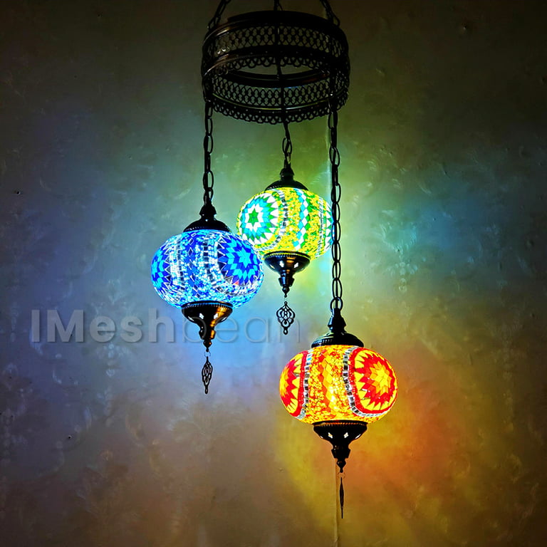 3x Lampe Chat Turquoise Lampe LED Andriez | bol