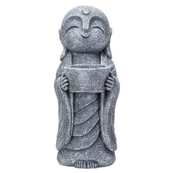Jizo Monk Figurine 8.8 inches tall