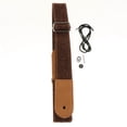 thumbnail image 4 of ziyahi Ukulele Strap Belt with PU Leather Ends for Ukuele 4 String Guitar Coffee, 4 of 9