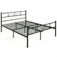 thumbnail image 1 of Costway Full Metal Platform Bed Frame with Headboard and Footboard No Box Spring Needed, 1 of 9