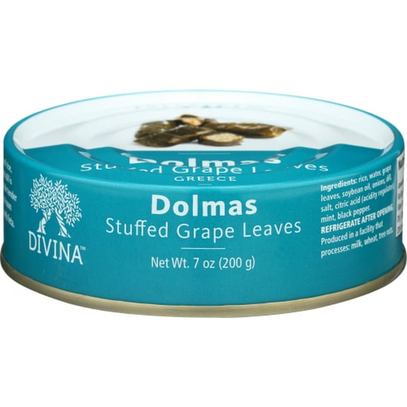Pack of 12 Divina Dolma Grape Leaves Stuffed 7 oz