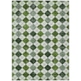 thumbnail image 2 of Addison Rugs Chantille Indoor/Outdoor Transitional Geometric Olive Machine Washable Rectangle Rug, 3' x 5', 2 of 8