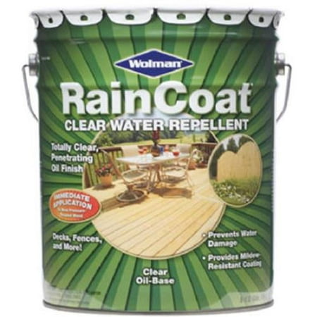 Zinsser 12385 Wolman Raincoat Clear Standard Solvant Based, 5