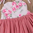 thumbnail image 2 of Vedolay Little Girl Dress Sleeveless Tulle Mesh Flower Girl Party Dress,Pink 150, 2 of 5