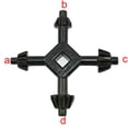 thumbnail image 2 of Werulen Multi-Model Key Wrench, Professional Plumber Tool for Meter Cabinets and Radiators, Heavy-Duty All-in-One Repair Wrench, Essential HVAC and Electrical Maintenance Tool, 2 of 5