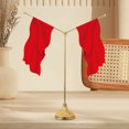 thumbnail image 3 of BRIGHTFUFU Support de Drapeau en Métal Support de Drapeau de Table Doré Stable Debout 1Pcs Usage Personnel, 3 of 8