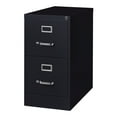 thumbnail image 4 of Hirsh 26.5" Deep 2 Drawer Letter Width Vertical File Cabinet, Commercial Grade, Black, 4 of 9