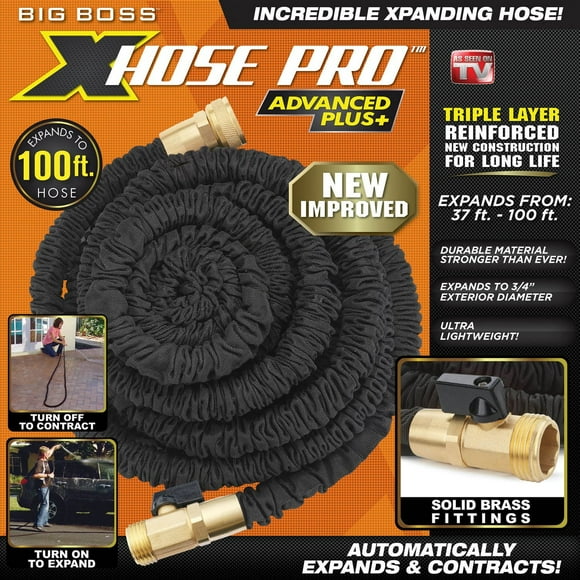 Big Boss XHose Pro Advanced Plus 100 ft Expandable Lightweight Garden Hose