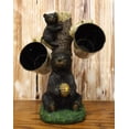 thumbnail image 3 of Ebros Large Rustic Mother Bear With Honeycomb And Climbing Cub Mug Tree Statue, 3 of 8