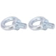 thumbnail image 1 of Perno de anillo de elevación, 2 pernos de anillo de elevación Pernos de acero al carbono galvanizado Perno de argolla de rosca profunda Eficiencia maximizada, 1 of 14