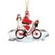 thumbnail image 2 of Xihbxyly Colgante de Papá Noel, Adorable Cachorro de Acrílico, Adorno Colgante para Árbol de Bicicleta, Accesorio para Oficina y Coche, Diseño de Colores Vibrantes, Ideal para Navidad y Acción de Gra, 2 of 6