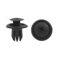 thumbnail image 1 of Unique Bargains 20 Pcs 10mm Dia Hole Black Plastic Car Fender Rivets Panel Clip Screw Fastener, 1 of 2