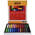 thumbnail image 2 of Pacon 1594960 School Smart Square Chalk Pastels, Assorted Colors, Set of 24, 2 of 2