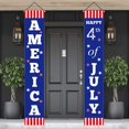 Tantouec Independence Day Door Court Decoration Door Banner Couplet Independence Day Couplet