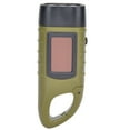 thumbnail image 1 of Linterna solar de manivela manual de plástico ABS AT5503, LED de emergencia, portátil, para escalada y acampada, color verde., 1 of 14
