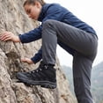 thumbnail image 2 of Gexuosn Womens Hiking Boots Lightweight Outdoor Trekking Non Slip Comfortable Camping Breathable Hiking Shoes, Black, 2 of 8