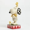 Jim Shore Peanuts Love is a Beagle Hug Snoopy with Woodstock Figurine 4043614