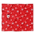 thumbnail image 1 of cobertor Frazada Holiday Time Santa claus Rojo 127 cm x 152 cm, 1 of 4