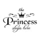 thumbnail image 5 of Princess girl wall sticker European and American decorative color, 5 of 5