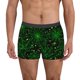 thumbnail image 1 of Balery Green Bright Web with Spiders Calzoncillos bóxer para hombre, ropa interior de algodón suave y transpirable con cinturilla de nailon-Large, 1 of 5