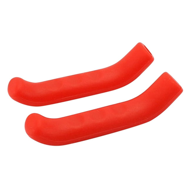 Funda de gel de silicona 2 piezas cubierta de palanca de bicicleta empuñaduras de palanca de freno d TOMSHOO Funda de gel de silicona