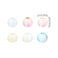 thumbnail image 2 of OULII 480Pcs Acrylic Beads for Craft Assorted Colors Smooth Surface Durable Material, 2 of 7