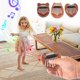 thumbnail image 1 of Piano miniatura de pulgar de madera maciza de 8 tonos | Kalimba portátil para dedos con teclas de acero refinado | Instrumento musical ligero con cordón | Regalo musical compacto de una pieza, 1 of 5
