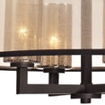 thumbnail image 3 of ElkGroup International 57027/4 Diffusion Collection 4 light chandelier in Oil Rubbed Bronze, 3 of 3