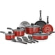 thumbnail image 1 of Tramontina PrimaWare - Batería de cocina antiadherente (18 piezas), Cayenne Red, 1 of 5