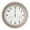 Silver, variant on Pure Garden 18in Waterproof Indoor Outdoor Clock Thermometer Combo, Silver