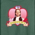 thumbnail image 3 of Wizard of Oz - Heart Dorothy - Women's Lightweight French Terry Long Sleeve Shirt, 3 of 5