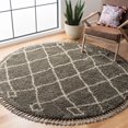 thumbnail image 1 of Safavieh Moroccan Fringe Lavern Geometric Shag Area Rug, 1 of 4